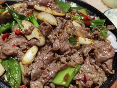 铁板牛肉-洪霞餐馆