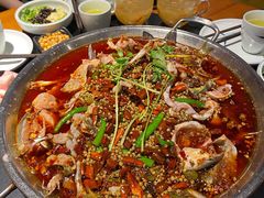 仔姜锅底-小饕荟雅安贡椒鱼鲜馆(广福桥店)