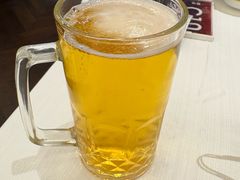 青岛纯生扎啤-开海·红岛海鲜虾水饺(石老人店)