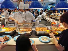 自助取餐区-帝企鹅自助餐厅•儿童岛•真企鹅(长隆企鹅酒店)