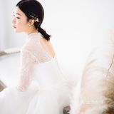 一组小清新新娘风格～ 妆发：李学淼
