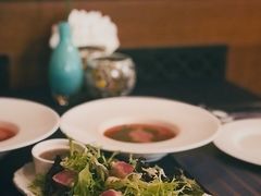 金枪鱼色拉-马勒别墅·中餐厅