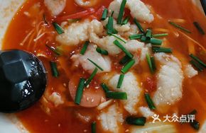 Tomato Fish Noodle Soup