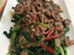 芥兰炒牛肉-迈姨·潮州菜(麓湖公园店)
