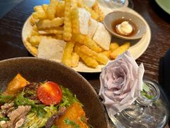 芝士年糕薯条-Fuzzy Bistro 浮几韩餐·茶酒馆