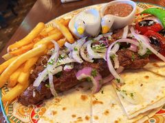 kebab plate 牛羊肉混盘-Uncle Kosto科斯托·中东菜