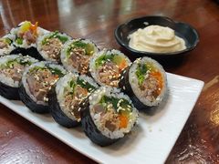 金枪鱼紫菜包饭-米屋石锅拌饭(师大店)