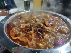 -老红桥炸灌肠牛肚锅烧烤(定福庄店)