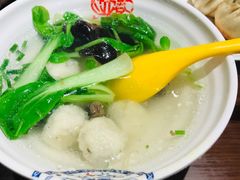 葱花鱼圆汤-大壶春生煎(四川中路店)