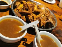 姬松茸煲白鸽（汤渣）-农汤老店(顺联公园里店)