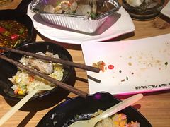 生蚝-路边摊小炉子烧烤