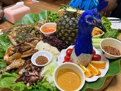 -沐毫傣泐云南菜孔雀宴•手抓饭傣味烧烤(曼听公园店)