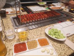 自助取餐区-丰茂烤串(卫星广场店)