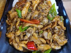 蘑菇炒肉盖饭-西北朗益和穆斯林餐厅