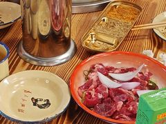 -陈叉子钢盆烤肉(中原万达店)