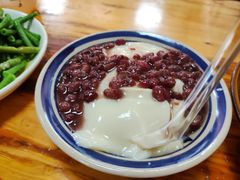 红豆白雪冰豆花-人和水上飘(第一家店)