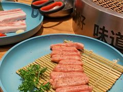 嘭嘭肠-韩悦牛排烤肉无限续(宝能中心店)