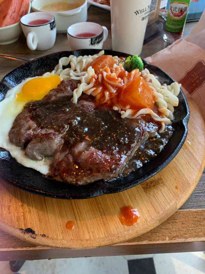 味好家牛排(万达店)-"很不错,很好,会常来,环境好,就是人多.