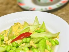 丝瓜炒鸡蛋-咖啡人·融合餐厅(健康东路店)