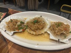 烤大扇贝-虾宝贝胶东海鲜·渔家菜(小西天店)