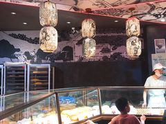 面包甜点陈列柜-木子木水日式烫面包(中盛店)