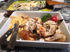 炭火烤手撕鸡-烟火鱼乡(京华城店)