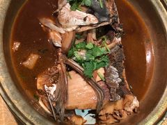 酱炖鱼头-燕北云山·农家菜·灶台鱼(密云溪翁庄店)