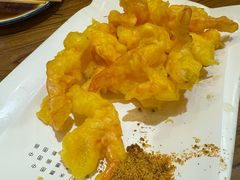 -东来菜馆•手抓海鲜家常菜•海鲜锅贴(鸽子窝店)