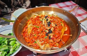 Oil-Infused Fresh Chili Sea Bass
