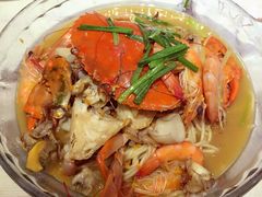 &nbsp;膏蟹拌面-十面欢腾·海鲜面·台式Bistro(长乐路店)
