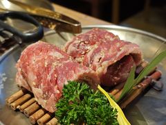 调味牛排肉-西塔老太太泥炉烤肉(望京一店)