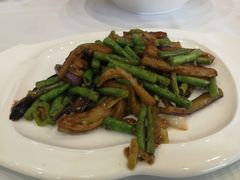 长茄子烧豆角-静之湖湖畔餐厅
