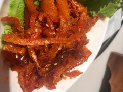 拌明太鱼丝-七八冷面·延边朝鲜族美食(圣熙八号店)