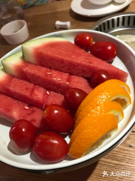 尚海豆捞(乐虹坊店)水果拼盘图片