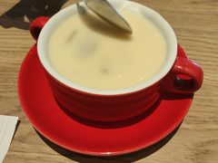 鸡茸蘑菇汤-必胜客(欧亚卖场店)