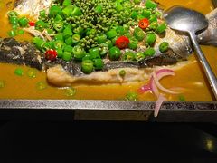 -探鱼·鲜青椒爽麻烤鱼(虎门天虹店)