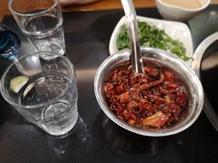 现炸辣椒油-情忆草原涮肉馆