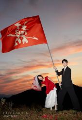 -城市花园婚纱摄影
