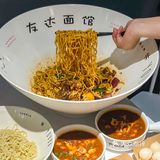 东莞｜巨大碗面馆小龙虾尾拌面🦞好吃到舔盘