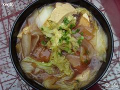 白菜粉条炖豆腐-蟹岛开饭楼