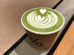 抹茶拿铁-% Arabica阿拉比卡咖啡烘焙工坊