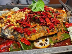 -探鱼·鲜青椒爽麻烤鱼(银泰城店)