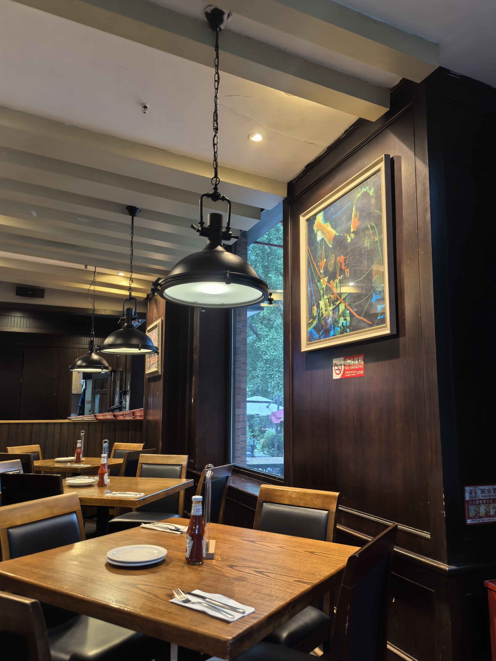 和朋友聚餐选择了星期五餐厅,这里的氛围很