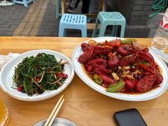 -老兰家传统烧烤炒菜泡馍(小南门店)