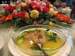 蟹粉狮子头-上海老饭店(北京分店)