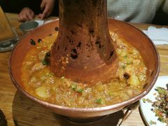 土司铜锅油焖鸡-浩海火烧云傣家菜(京广店)
