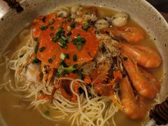 膏蟹拌面-十面欢腾·海鲜面·台式Bistro(长乐路店)