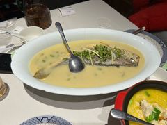 雪菜烧大黄鱼-钱塘花园·宁波菜