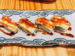 火炙虾寿司-百万叔