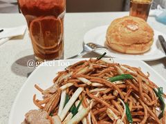 干炒猪扒意粉-香港新发烧腊茶餐厅(书城店)